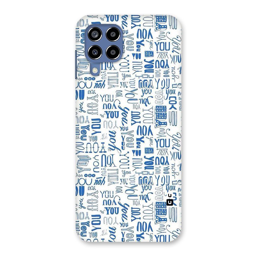 You Pattern Back Case for Galaxy M53 5G
