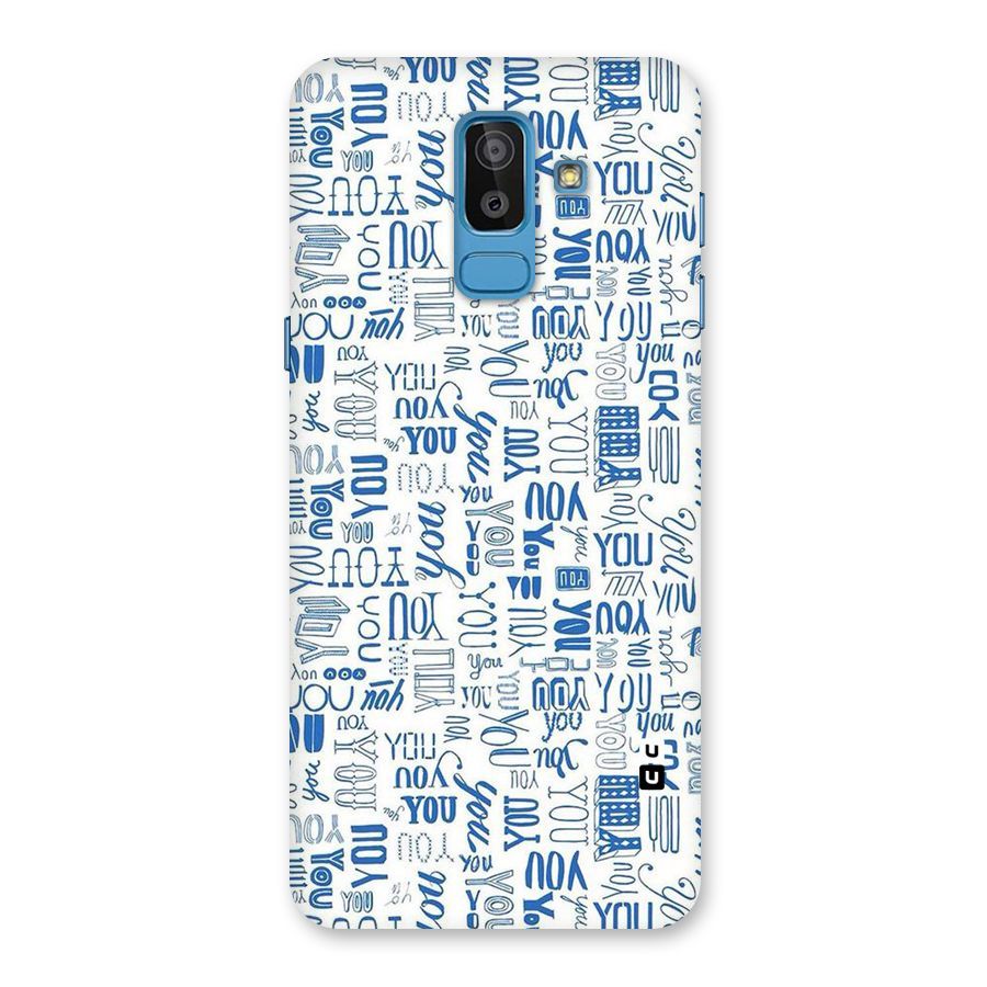 You Pattern Back Case for Galaxy On8 (2018)