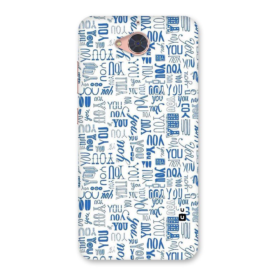 You Pattern Back Case for Gionee S6 Pro