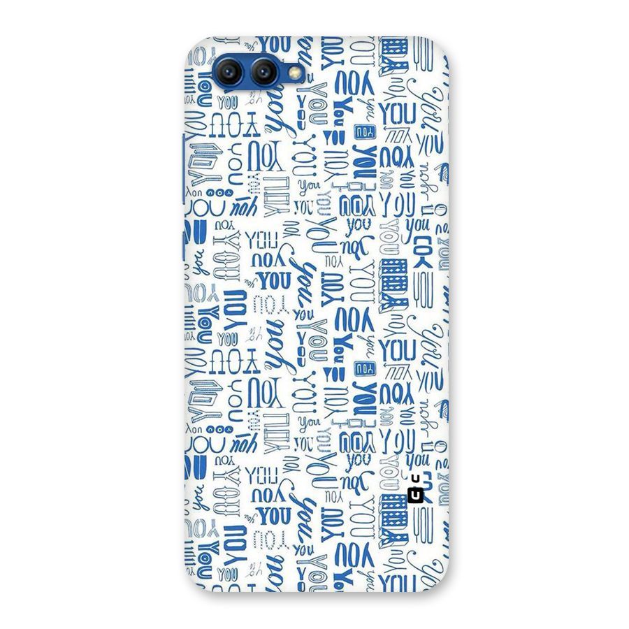 You Pattern Back Case for Honor View 10