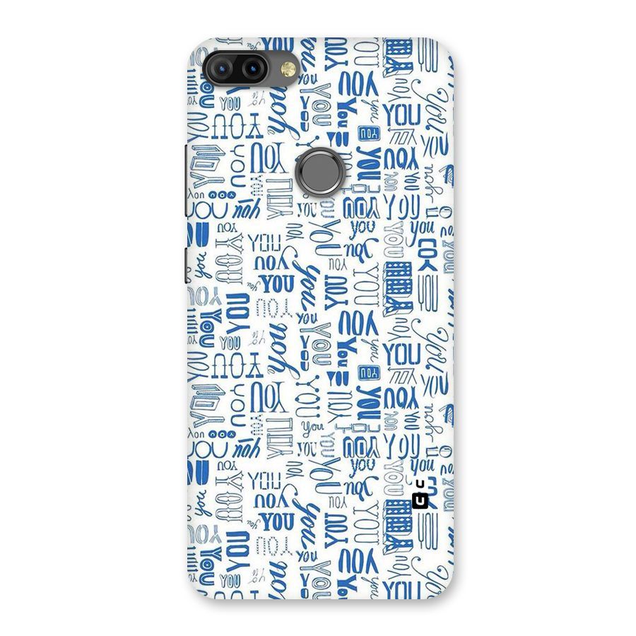 You Pattern Back Case for Infinix Hot 6 Pro