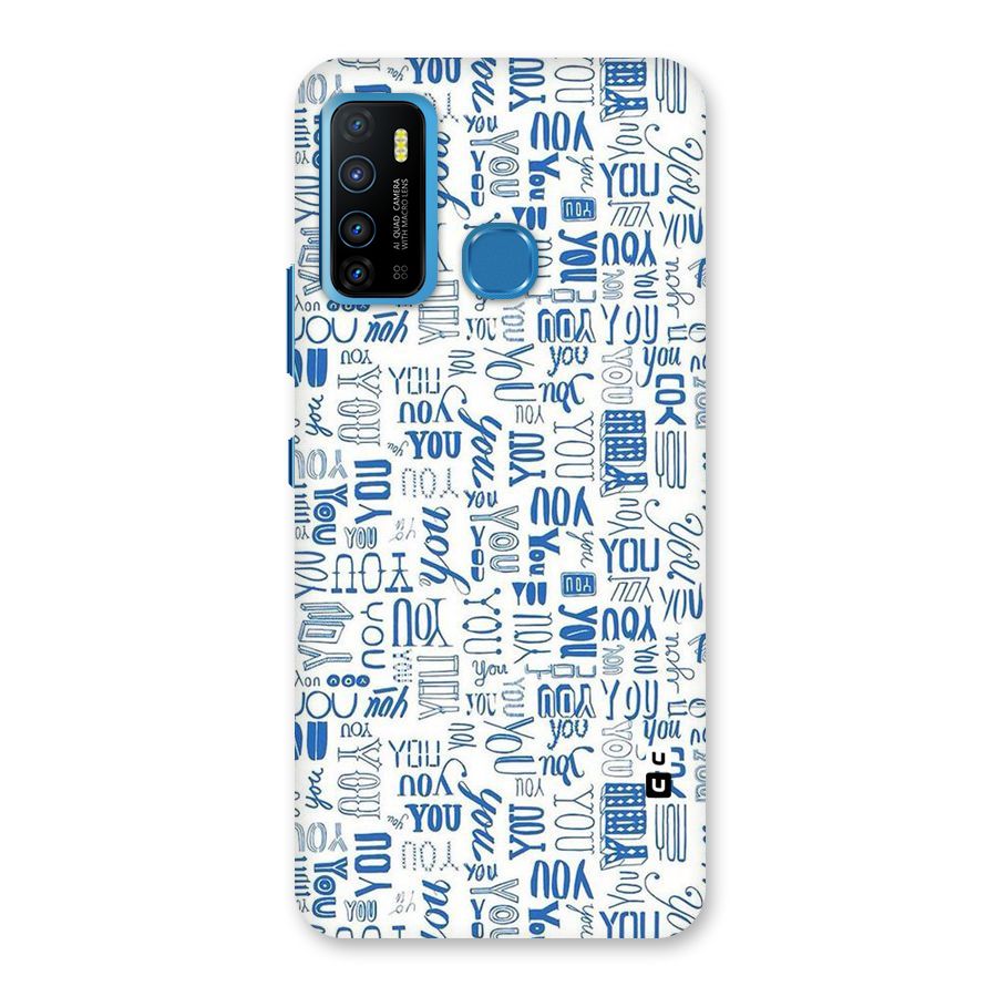 You Pattern Back Case for Infinix Hot 9