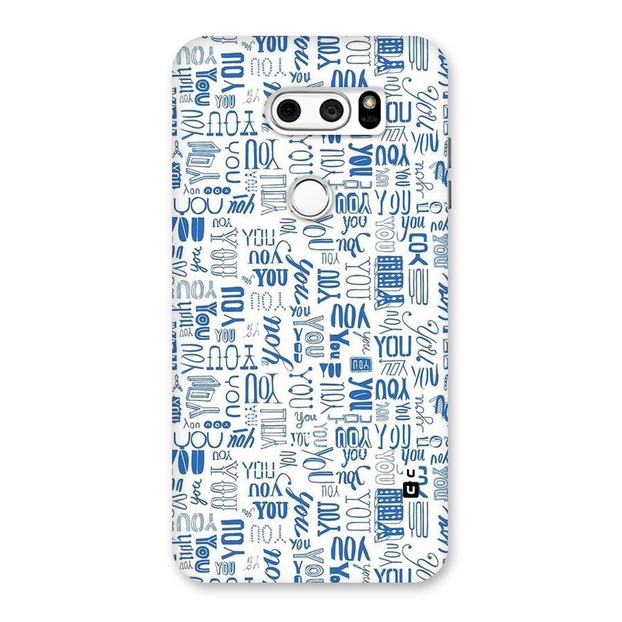 You Pattern Back Case for LG V30