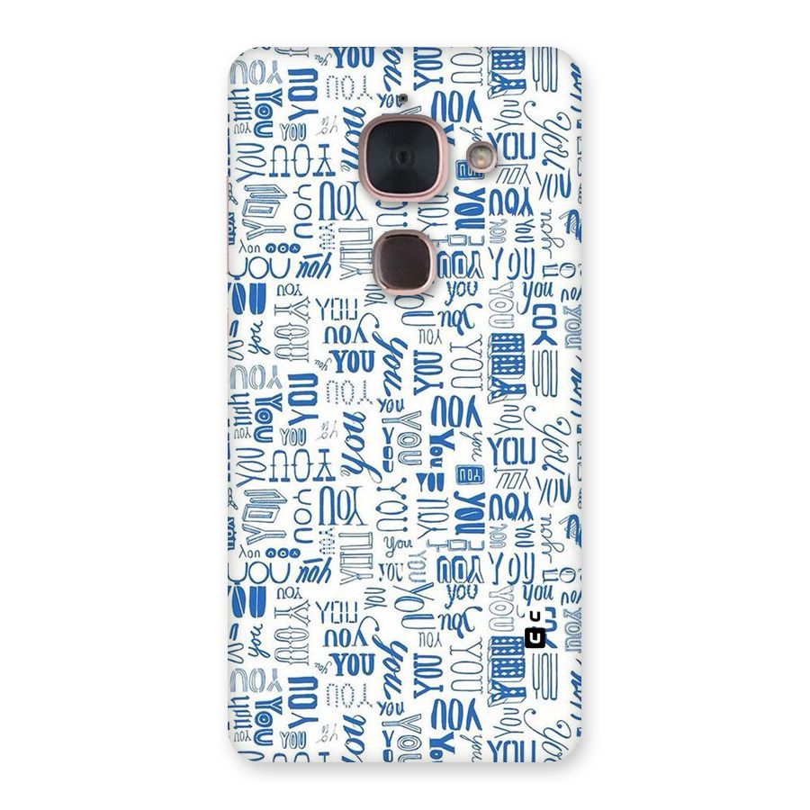 You Pattern Back Case for Le Max 2