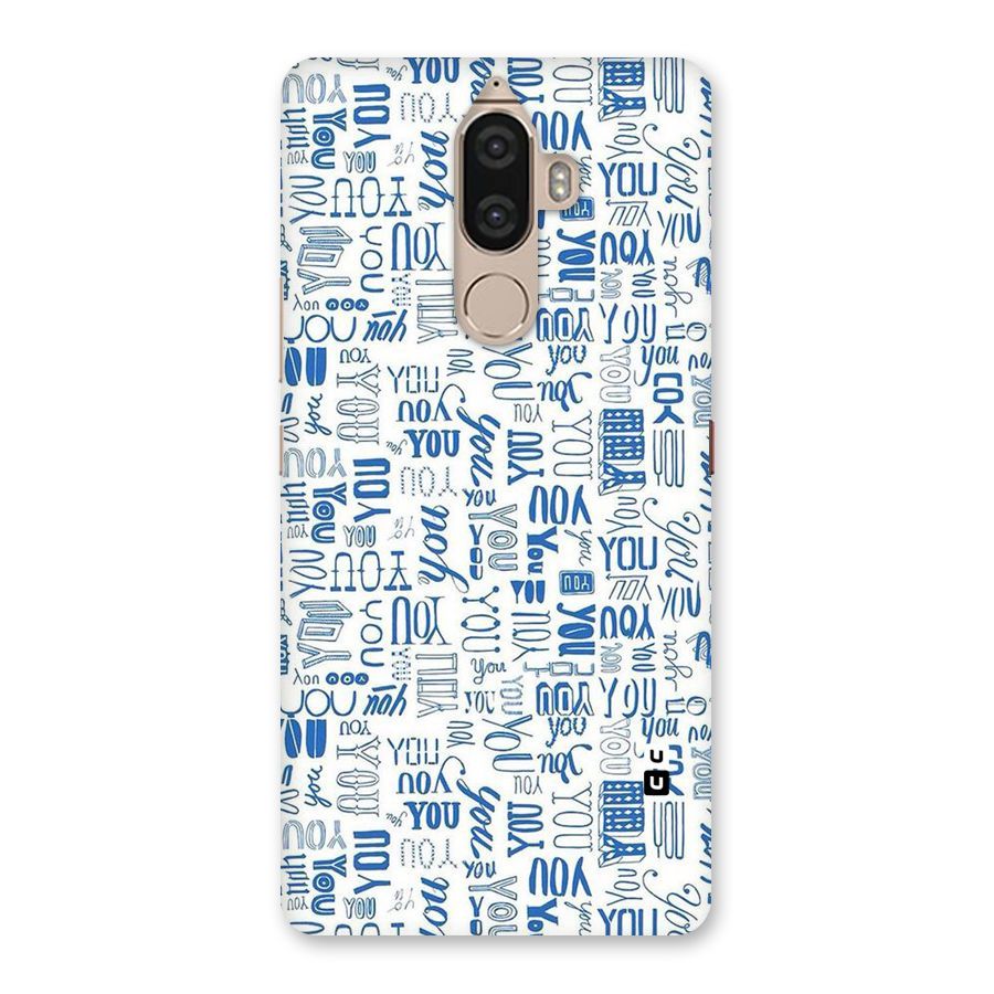 You Pattern Back Case for Lenovo K8 Note