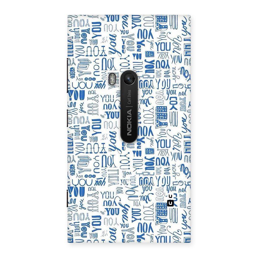 You Pattern Back Case for Lumia 920