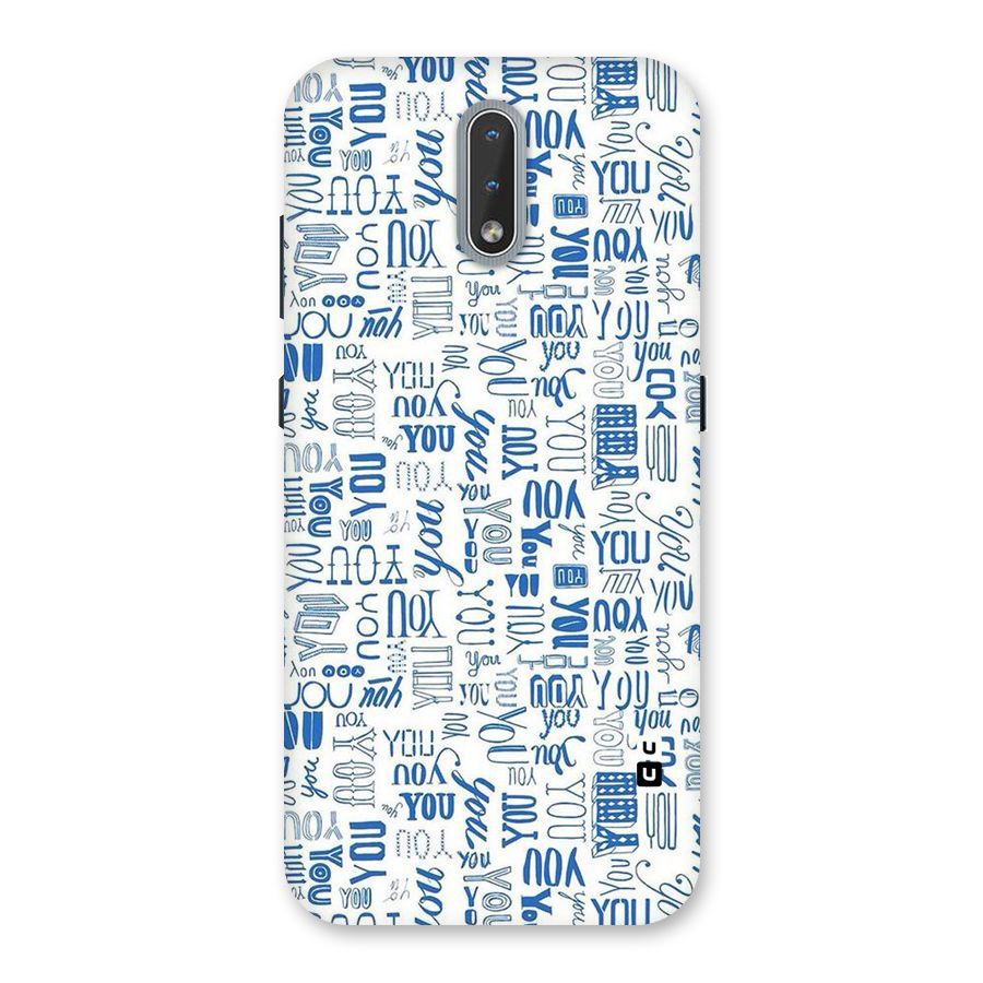 You Pattern Back Case for Nokia 2.3