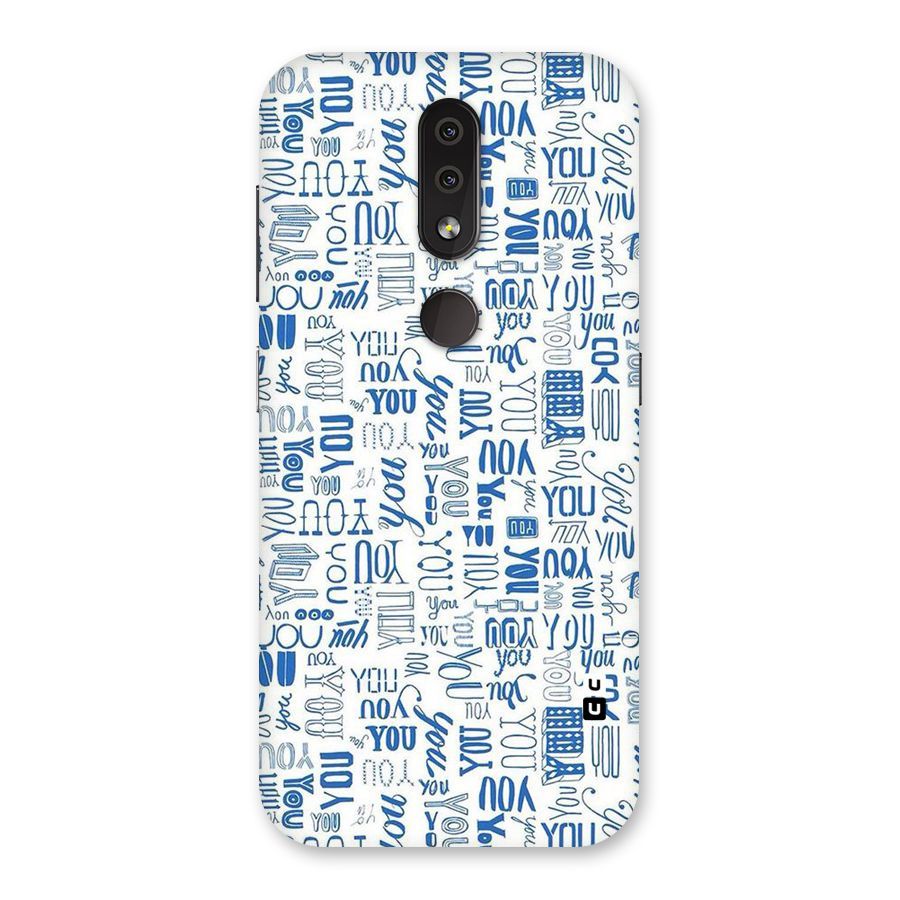 You Pattern Back Case for Nokia 4.2