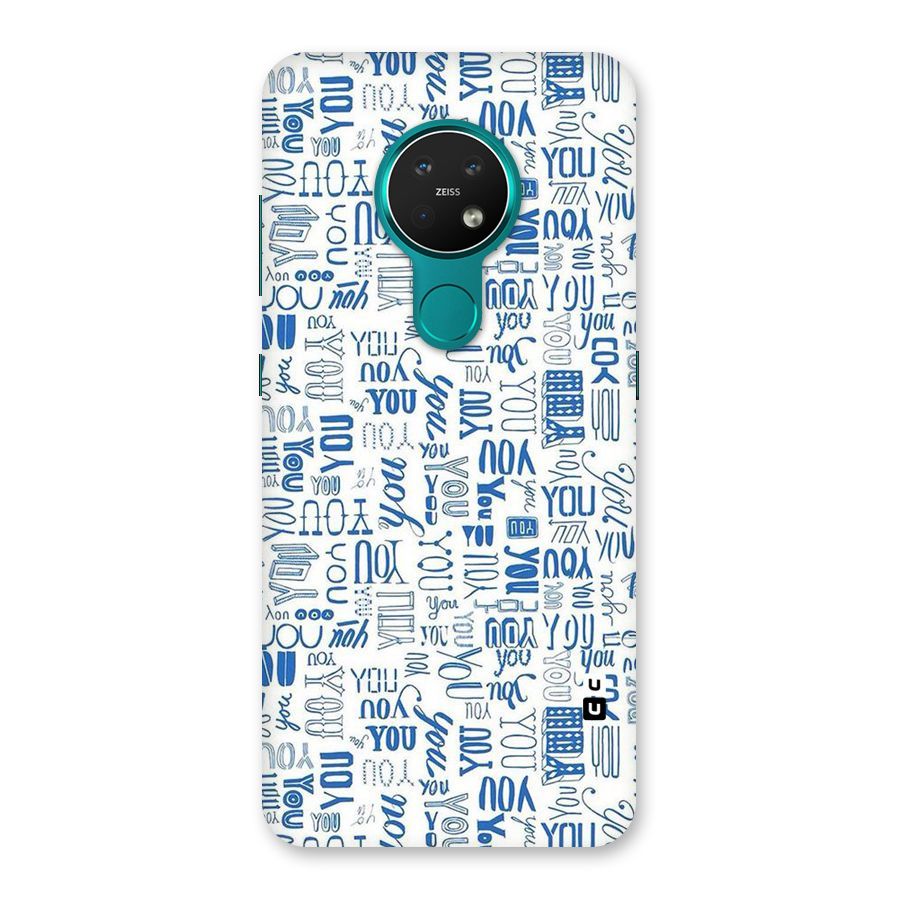 You Pattern Back Case for Nokia 7.2