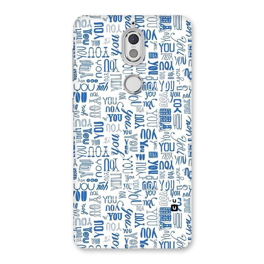 You Pattern Back Case for Nokia 7