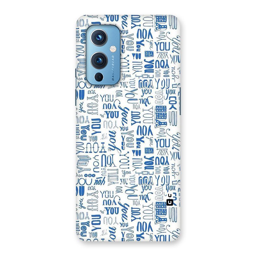 You Pattern Back Case for OnePlus 9
