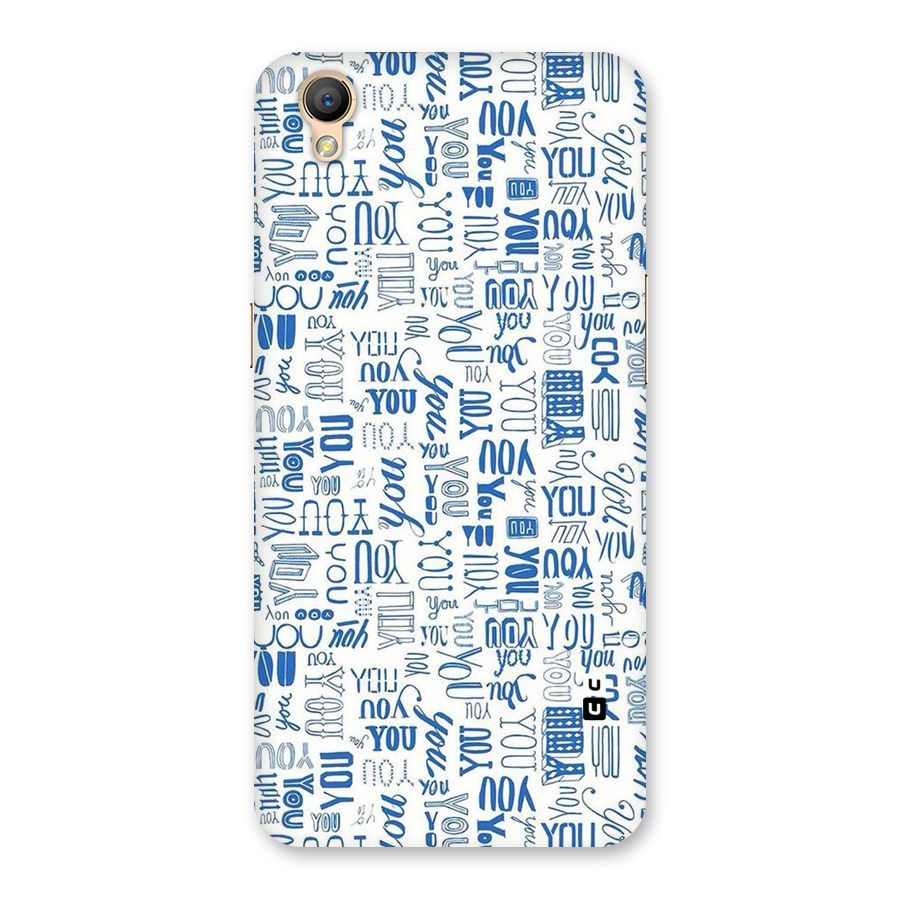 You Pattern Back Case for Oppo A37