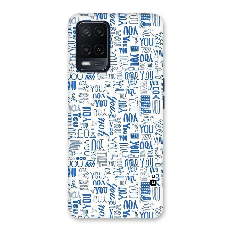 You Pattern Back Case for Oppo A54