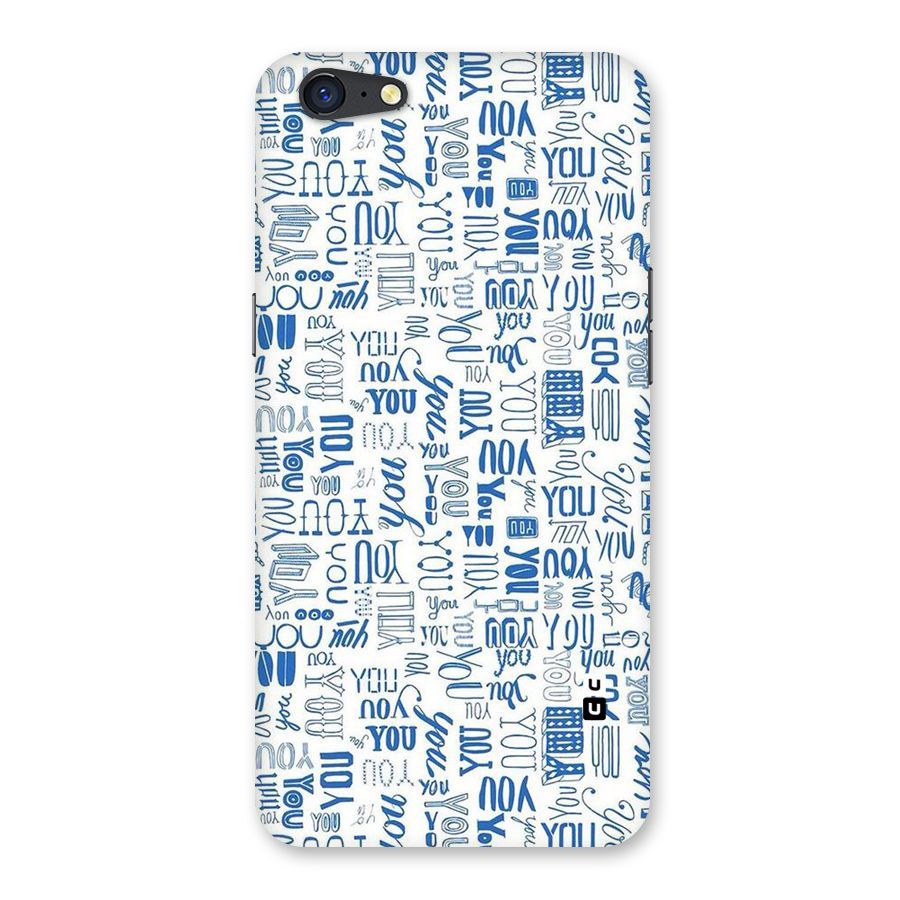 You Pattern Back Case for Oppo A71