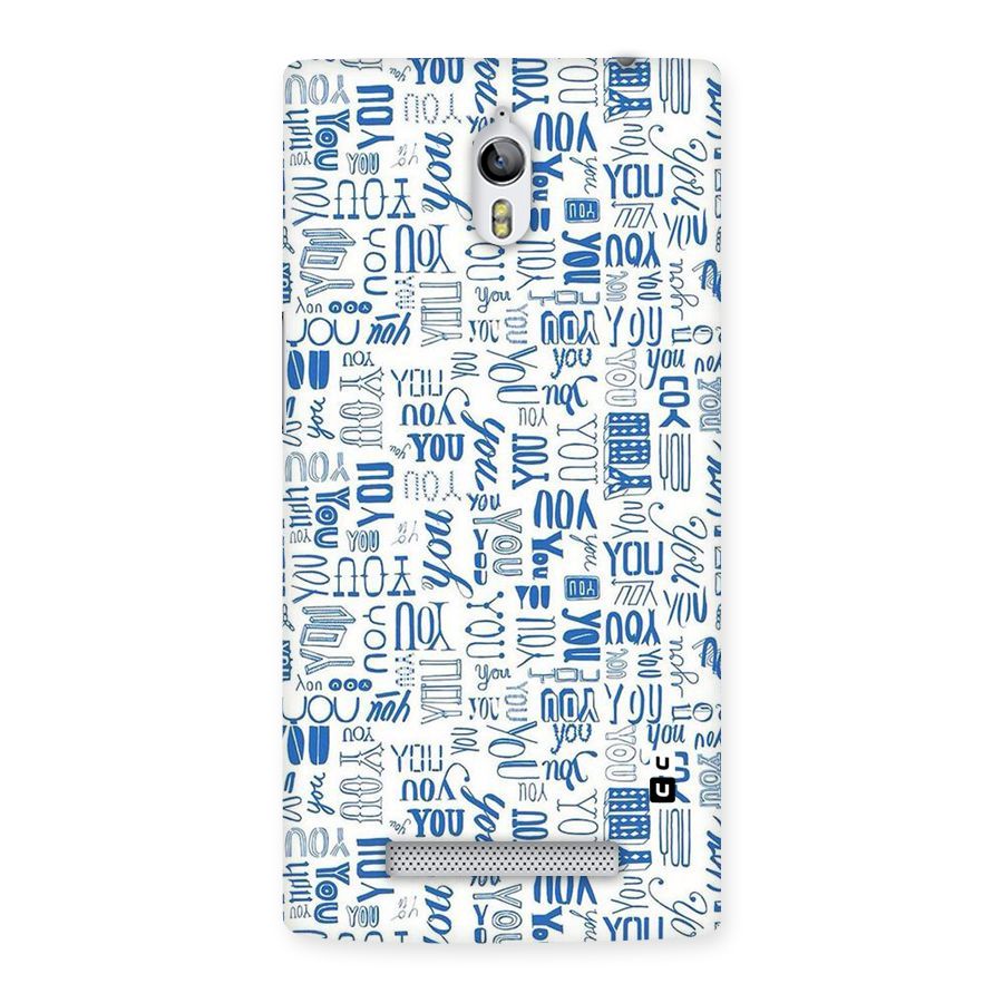 You Pattern Back Case for Oppo Find 7