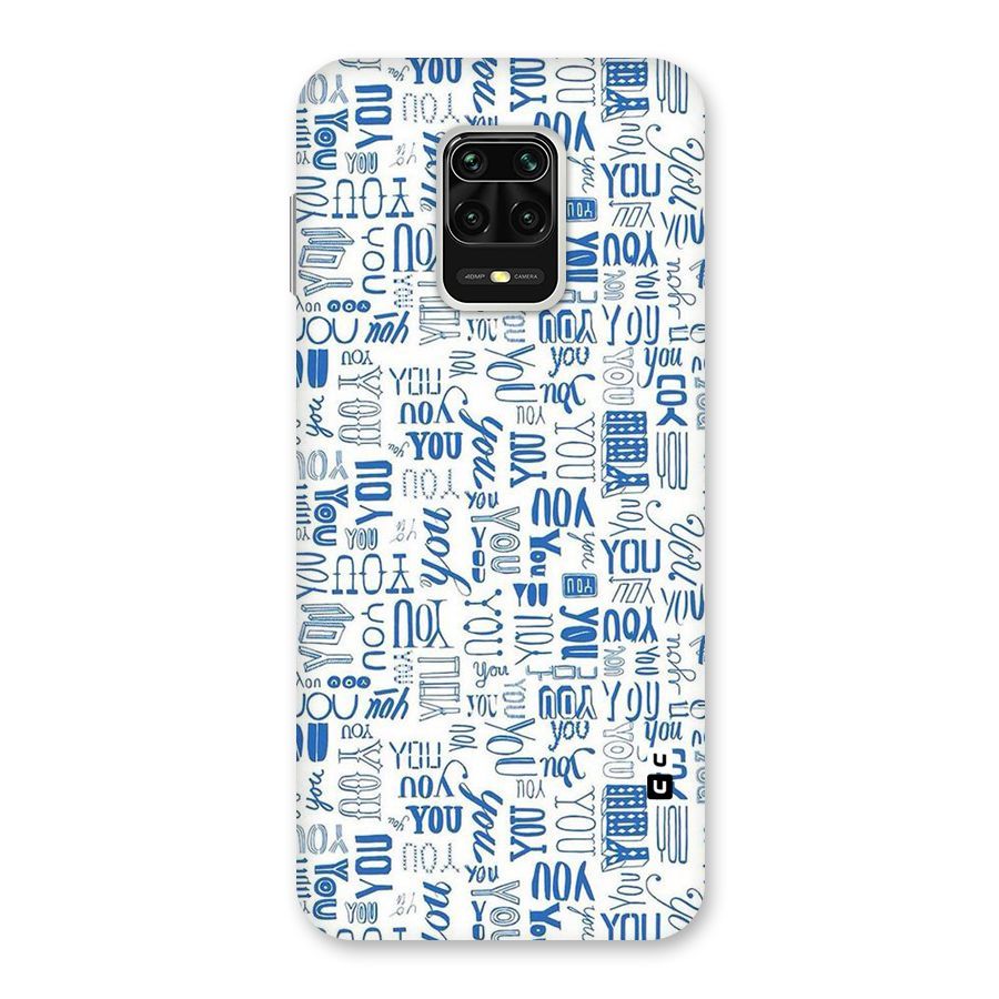 You Pattern Back Case for Poco M2 Pro