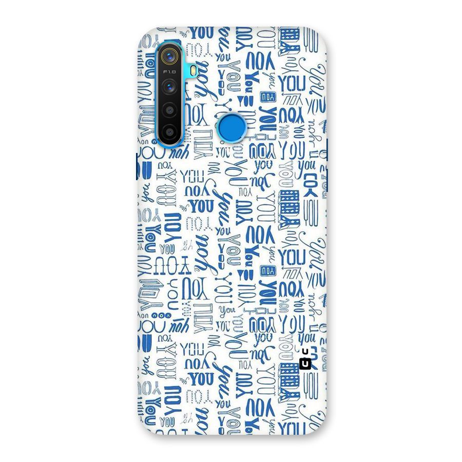 You Pattern Back Case for Realme 5