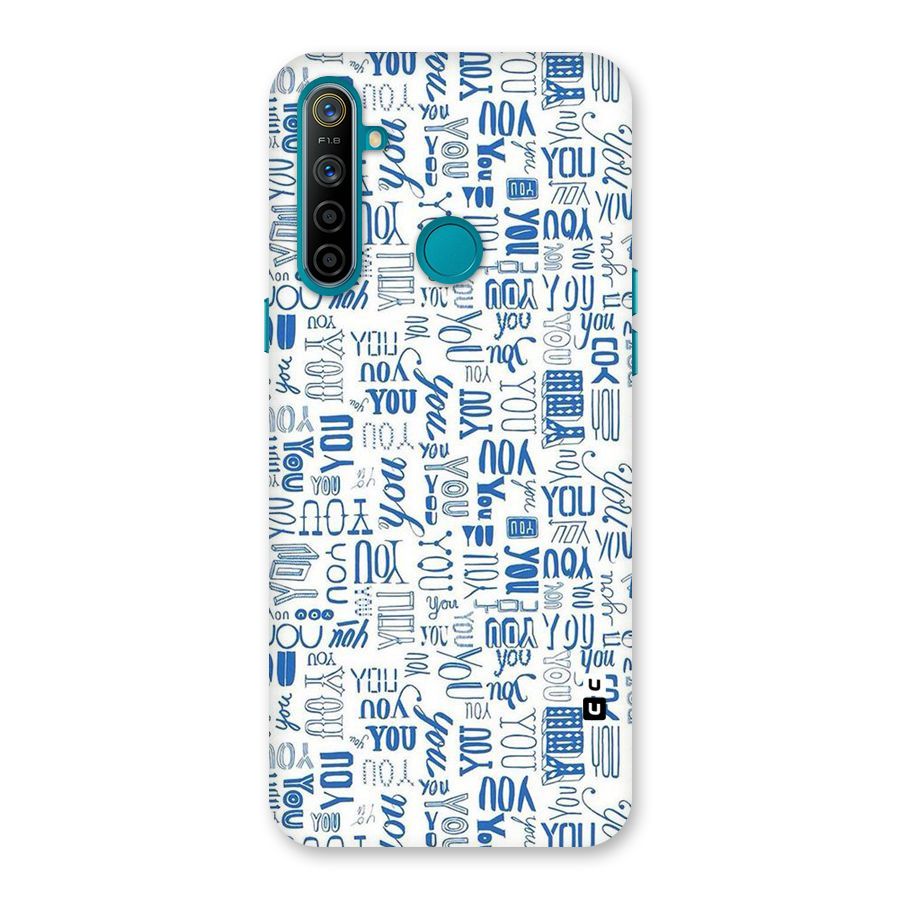 You Pattern Back Case for Realme 5i