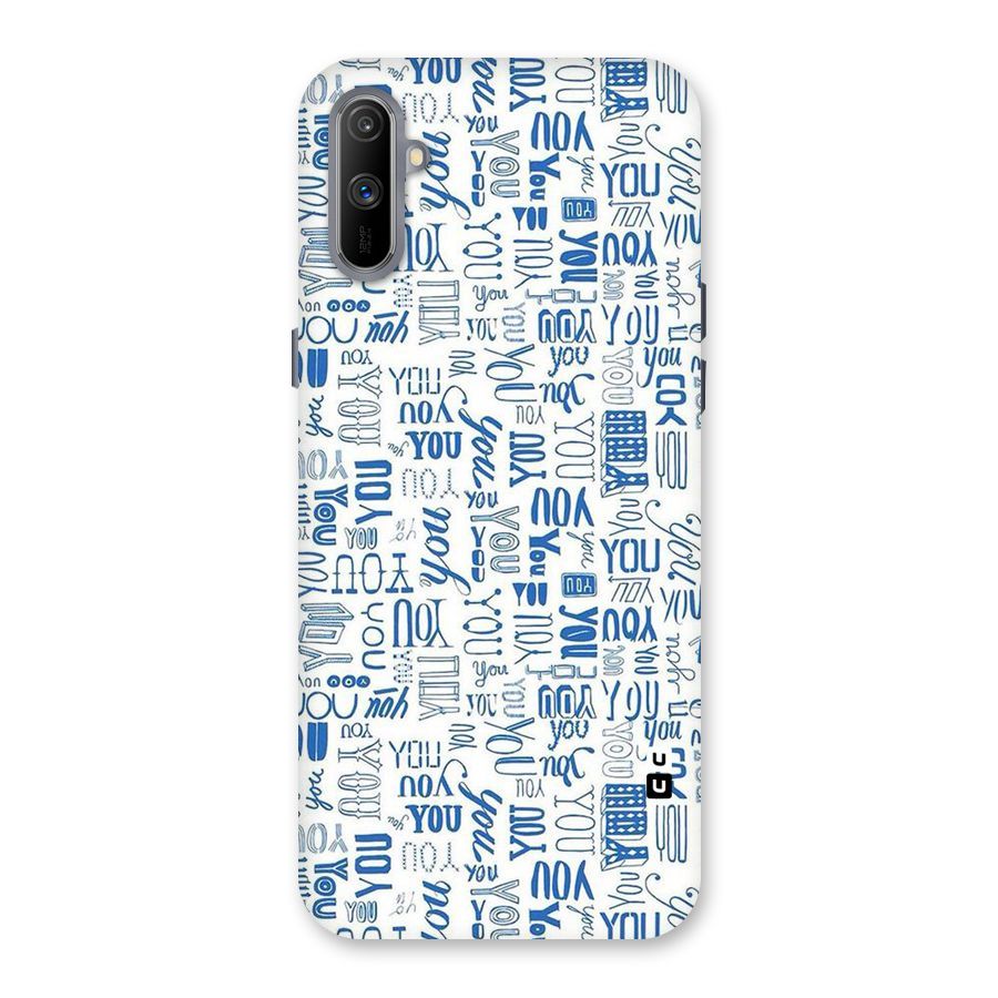 You Pattern Back Case for Realme C3