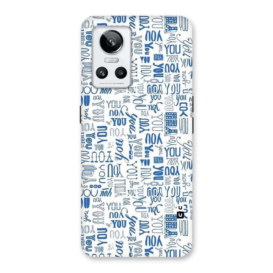 You Pattern Back Case for Realme GT Neo 3