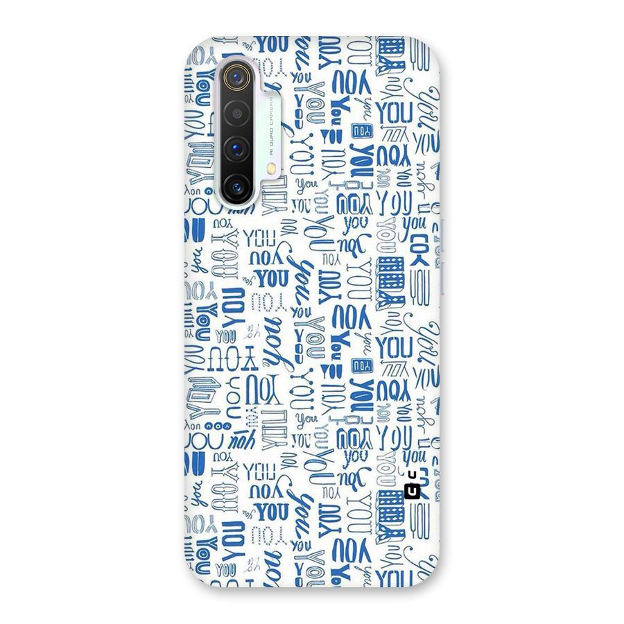 You Pattern Back Case for Realme X3 SuperZoom