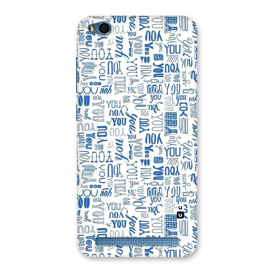 You Pattern Back Case for Redmi 5A