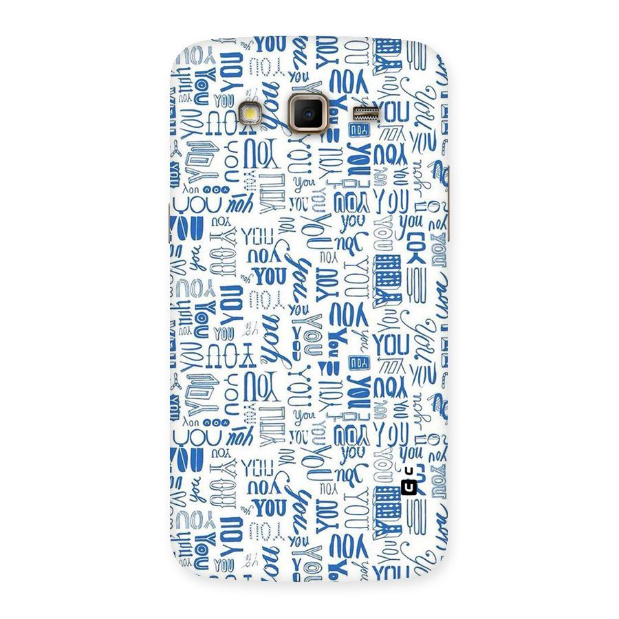 You Pattern Back Case for Samsung Galaxy Grand 2