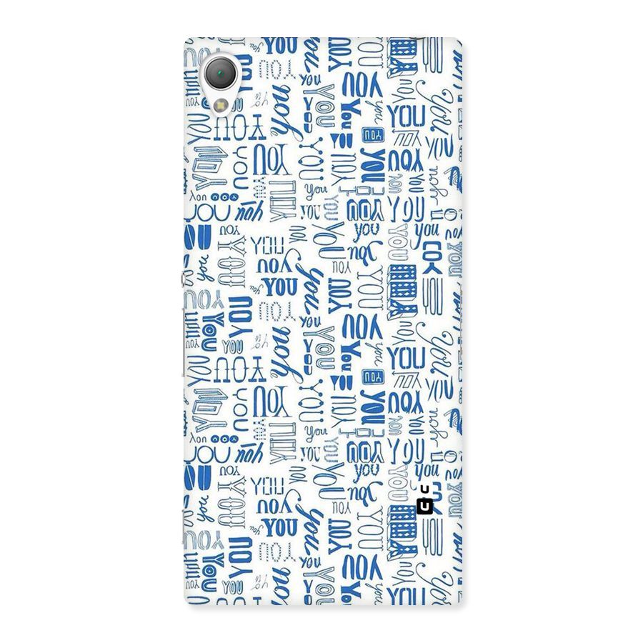 You Pattern Back Case for Sony Xperia Z3