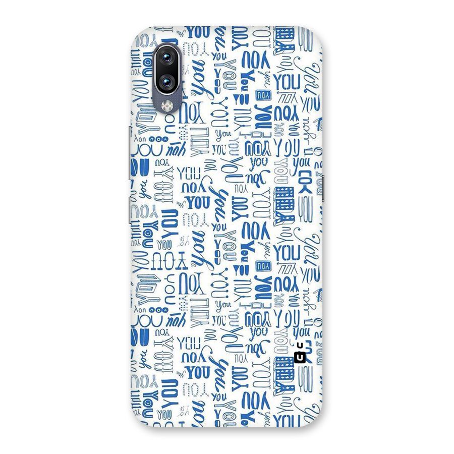You Pattern Back Case for Vivo NEX