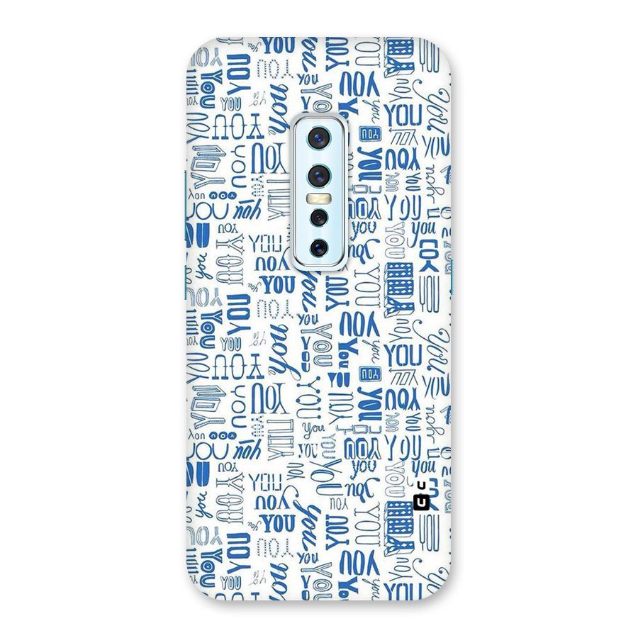 You Pattern Back Case for Vivo V17 Pro