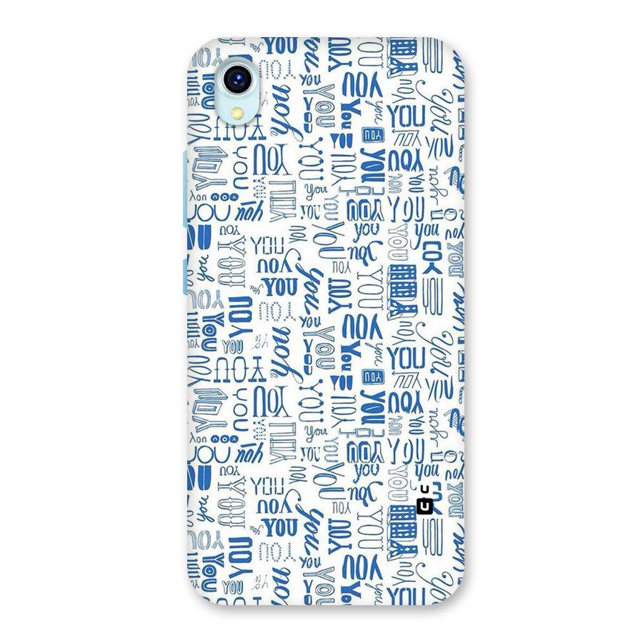 You Pattern Back Case for Vivo Y1s