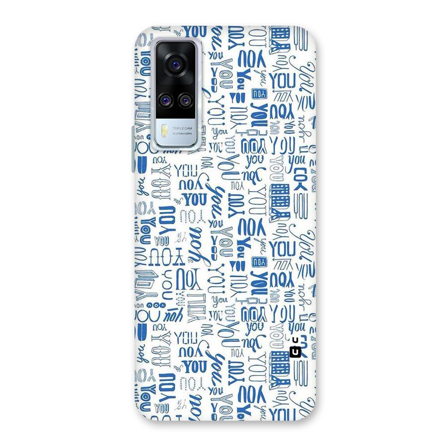 You Pattern Back Case for Vivo Y31
