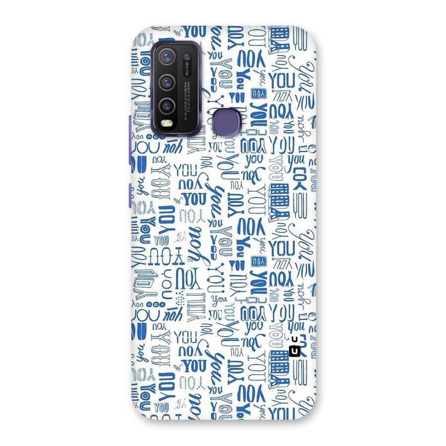You Pattern Back Case for Vivo Y50