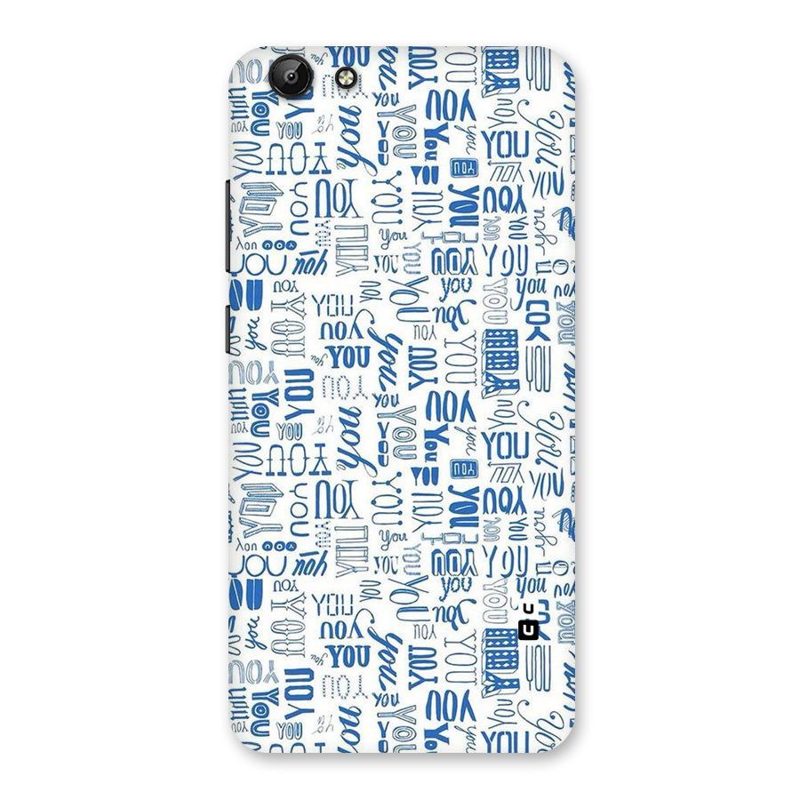 You Pattern Back Case for Vivo Y69