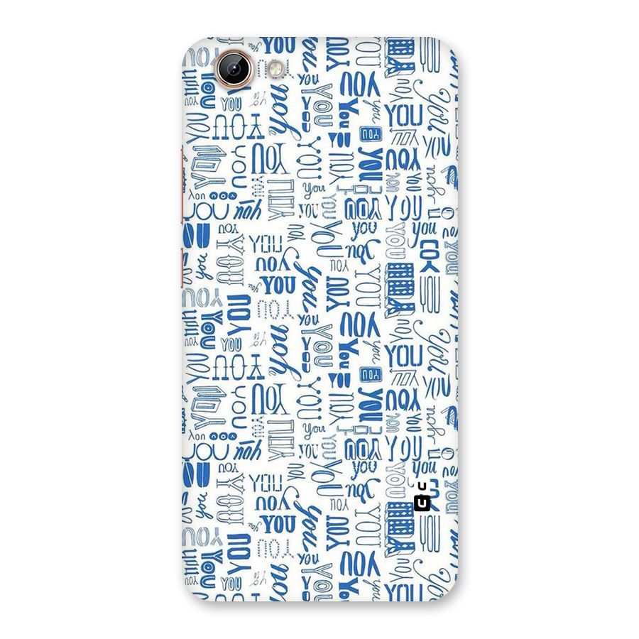 You Pattern Back Case for Vivo Y71i