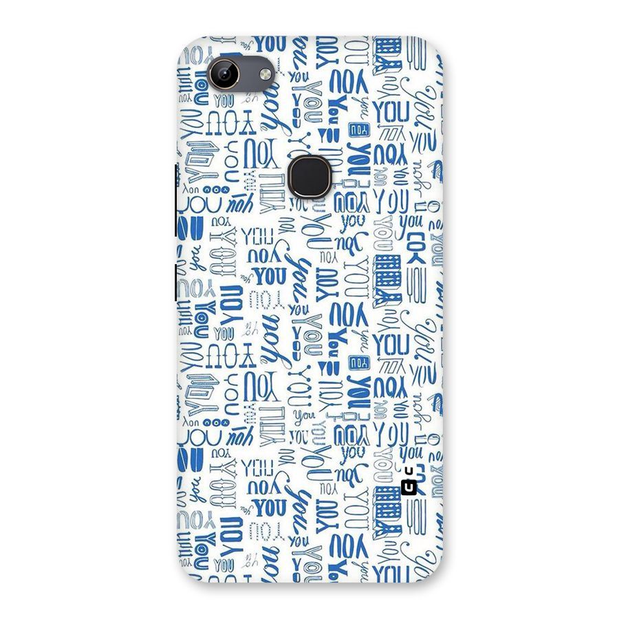 You Pattern Back Case for Vivo Y81