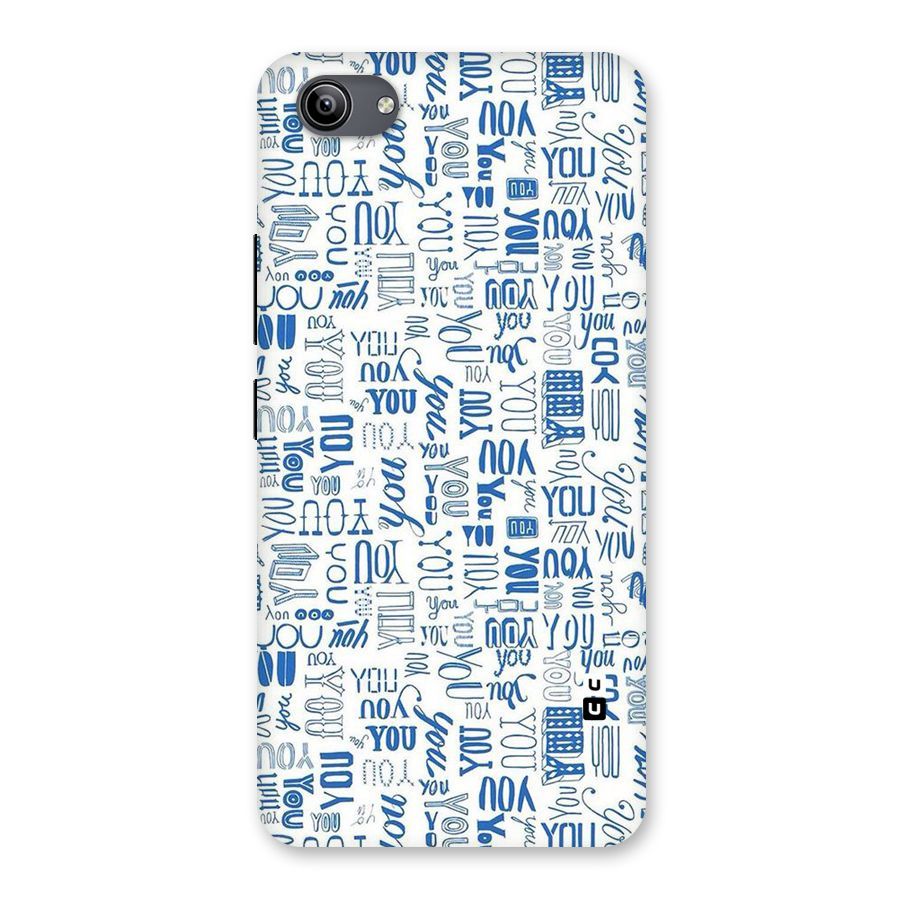 You Pattern Back Case for Vivo Y81i