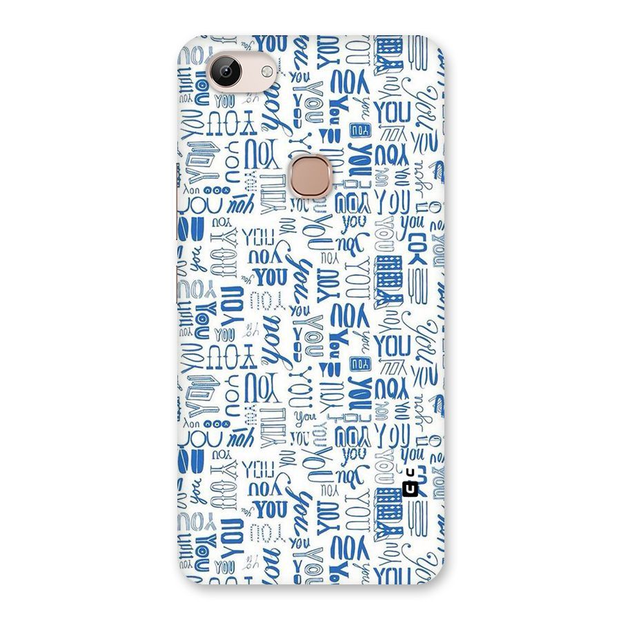 You Pattern Back Case for Vivo Y83