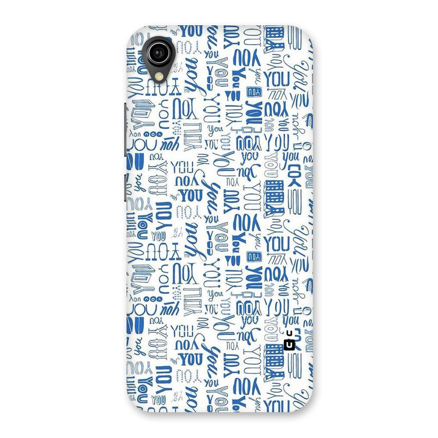 You Pattern Back Case for Vivo Y90