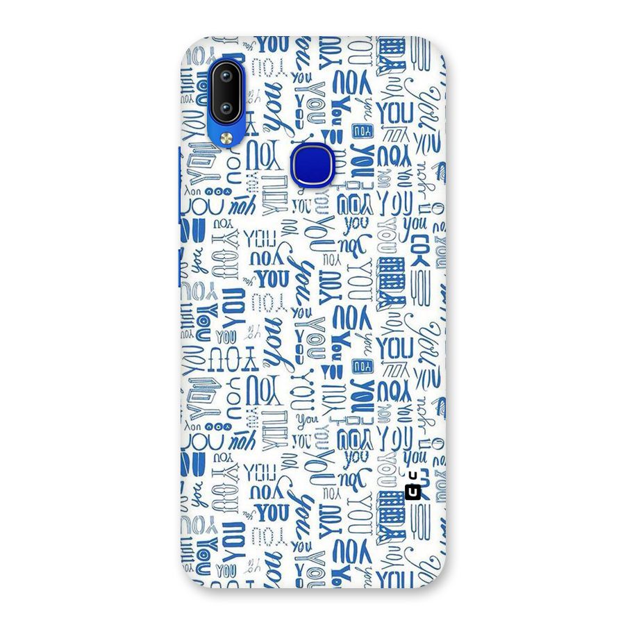 You Pattern Back Case for Vivo Y91