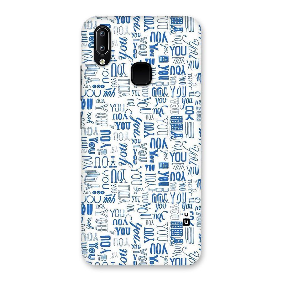 You Pattern Back Case for Vivo Y93