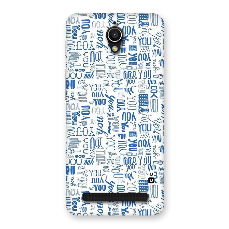 You Pattern Back Case for Zenfone Go