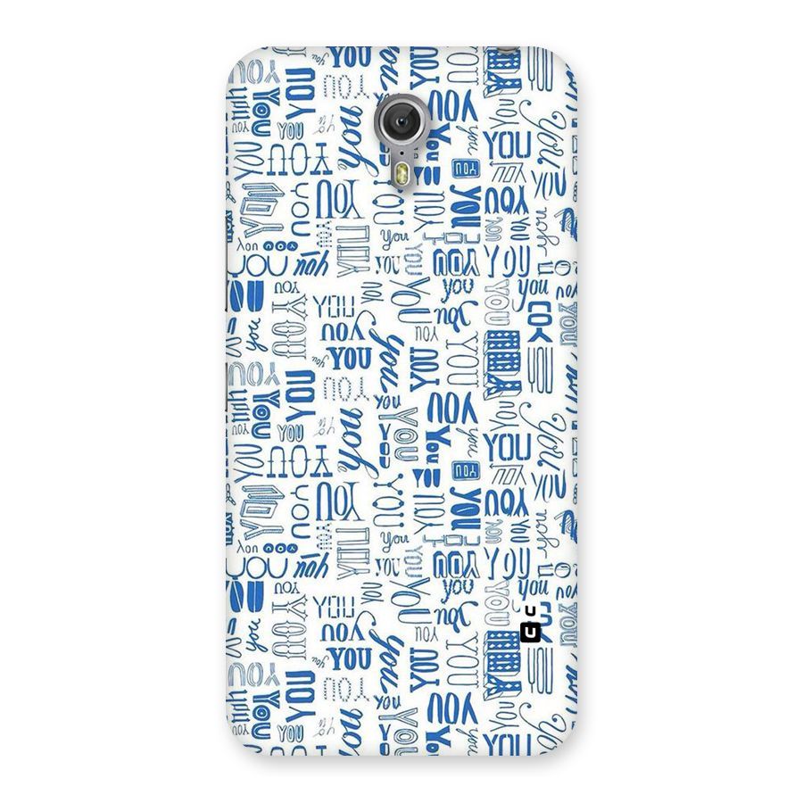 You Pattern Back Case for Zuk Z1