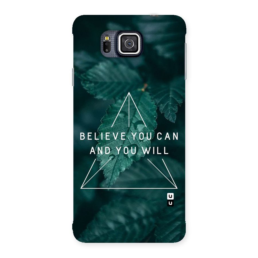 You Will Back Case for Galaxy Alpha