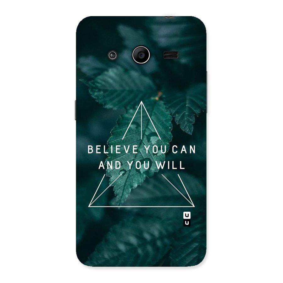You Will Back Case for Galaxy Core 2