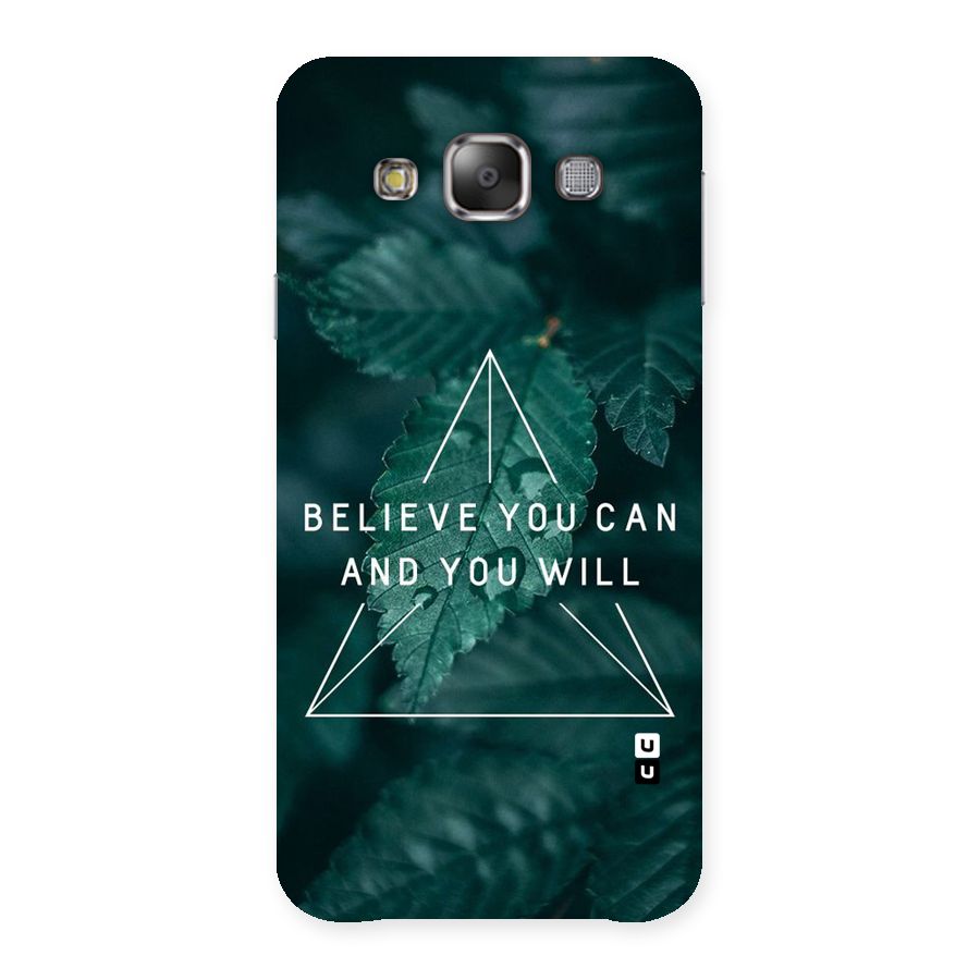 You Will Back Case for Galaxy E7