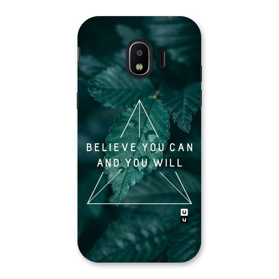 You Will Back Case for Galaxy J2 Pro 2018