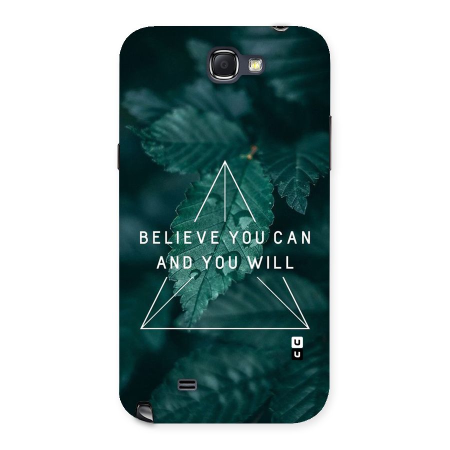 You Will Back Case for Galaxy Note 2
