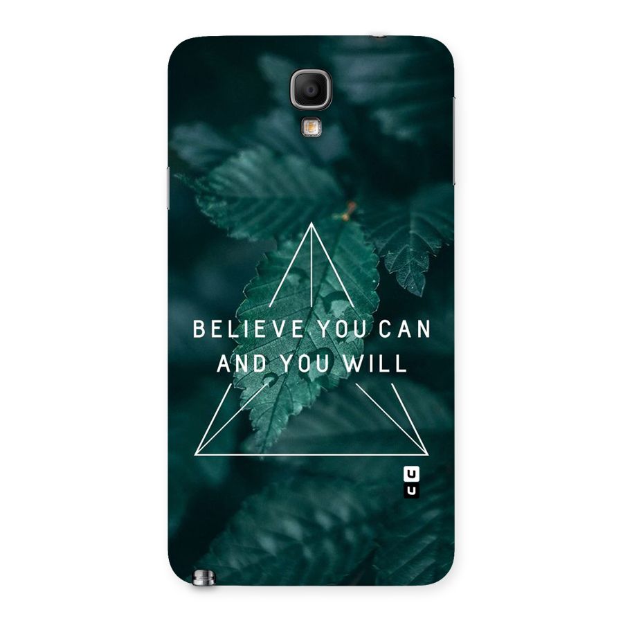 You Will Back Case for Galaxy Note 3 Neo