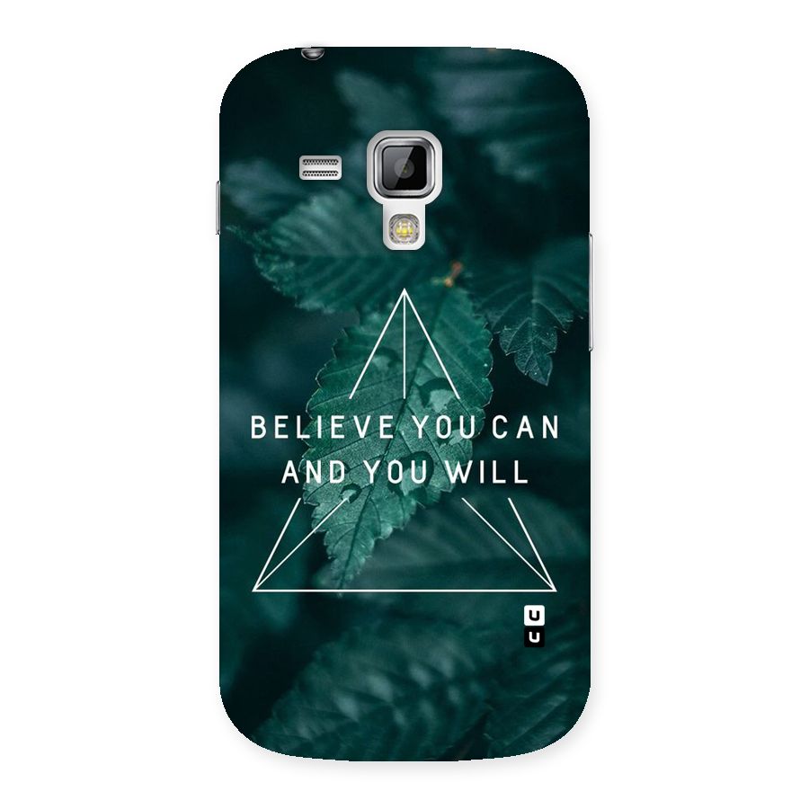 You Will Back Case for Galaxy S Duos